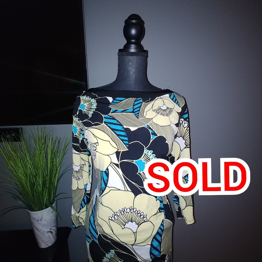 FLOWER PATTERNED BLOUSE - SIZE/XL